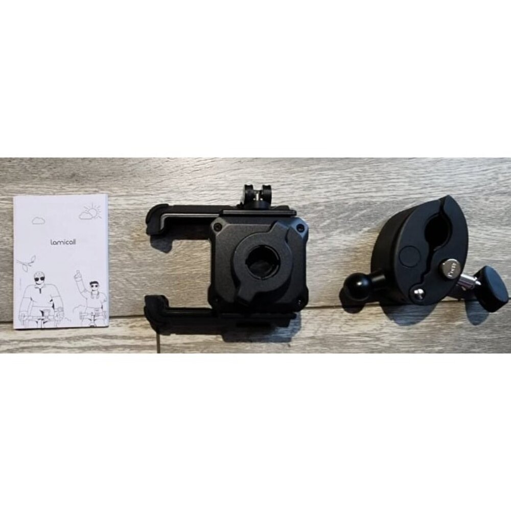 New Motorcycle Phone Mount Holder - [Camera Friendly] [1s Lock] Bike Phone Holde
